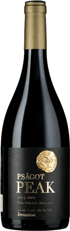 Flasche PSAGOT Peak von Psagot Winery
