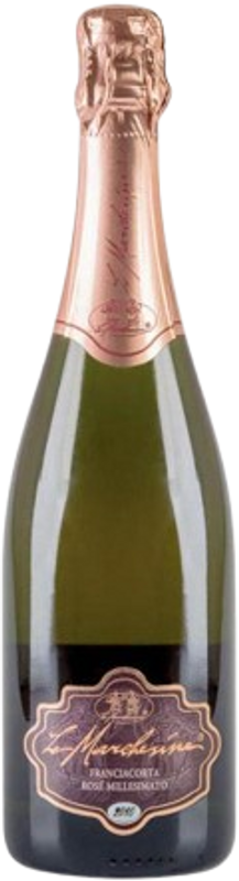 Flasche Franciacorta DOCG Artio Brut Rosé Millesimato Az. Agr. Le Marchesine Le Marchesine von Le Marchesine