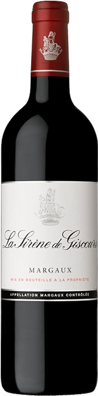 Bouteille de La Sirène de Giscours Margaux AOC de Château Giscours