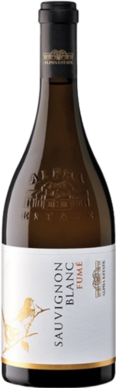 Flasche Sauvignon Blanc Fume Single Block ''Kaliva'' PGI Florina von Alpha Estate