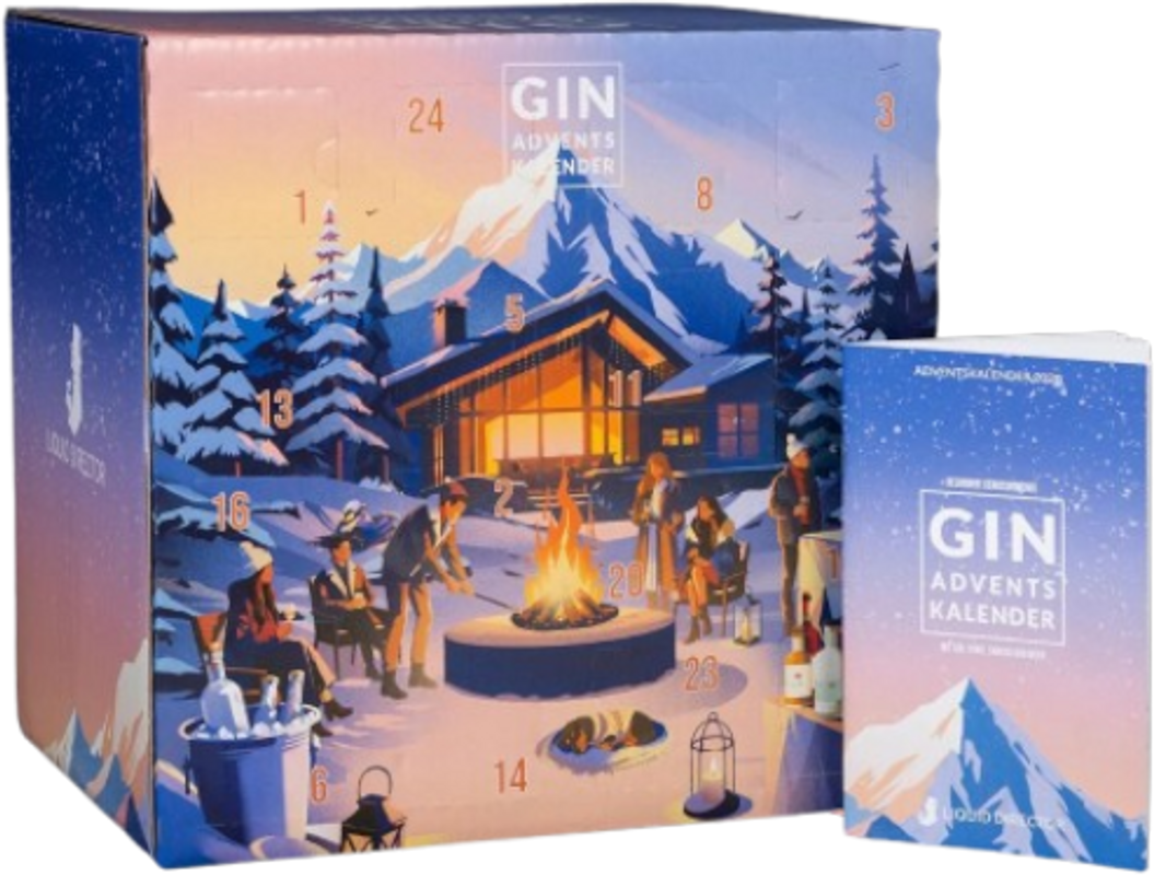 Bouteille de Gin/Tonic Adventskalender 2026 de Liquid Director