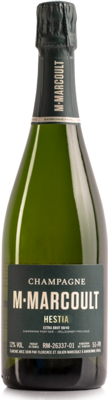 Flasche Champagne M. Marcoult Hestia Extra Brut von M. Marcoult