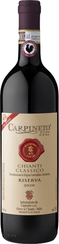 Bouteille de Chianti Classico DOCG Riserva  de Carpineto