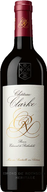Bouteille de Chateau Clarke A.O.C. de Baron Edmond de Rothschild