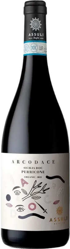 Flasche Perricone Arcodace Sicilia DOC BIO von Assuli Baglio