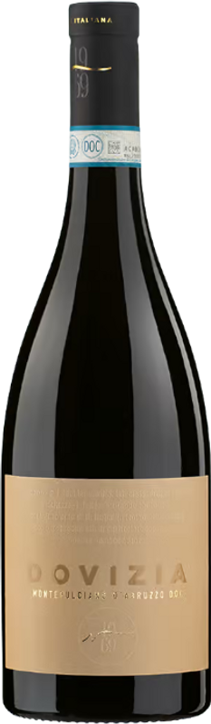 Flasche Dovizia Montepulciano d'Abruzzo DOC von Novaripa 
