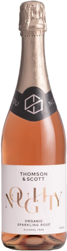 Flasche Noughty Sparkling Rose Alkoholfrei von Thomson & Scott