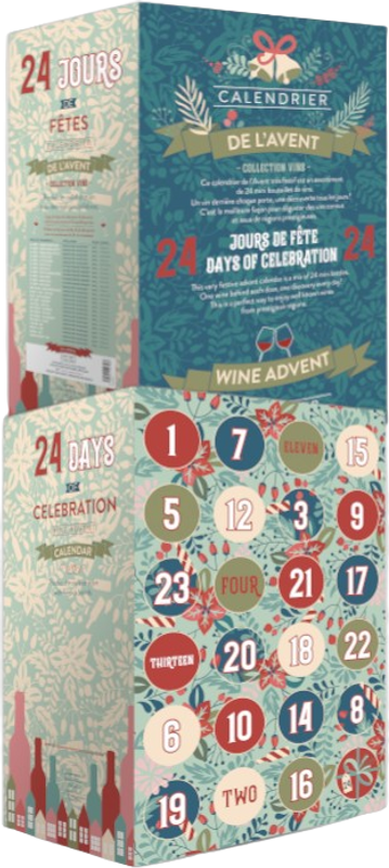 Flasche Adventskalender - 24 festliche Tage von divers