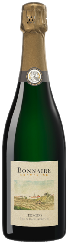 Flasche Champagne Terroirs Grand Cru Blanc de Blancs Bonnaire von Bonnaire
