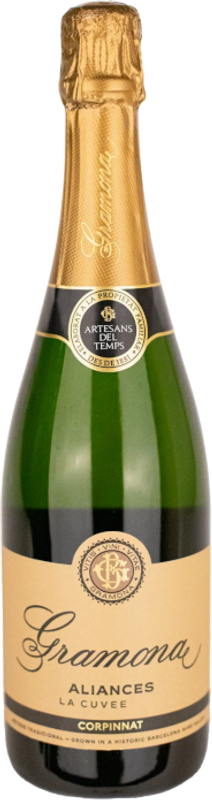 Flasche Corpinnat Extra Brut "Aliances La Cuvee" von Gramona