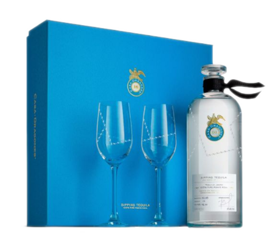 Bottle of Tequila Joven from Casa Dragones