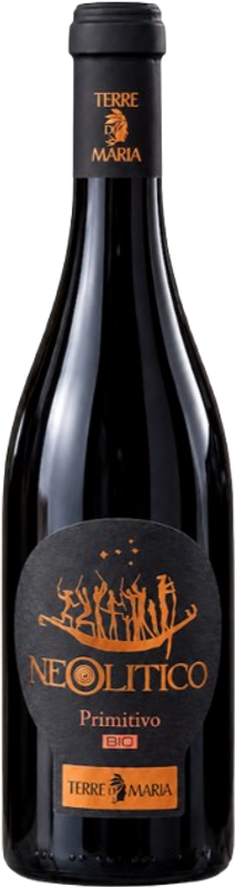 Bottle of PRIMITIVO IGP Puglia – NEOLITICO from Terre di Maria
