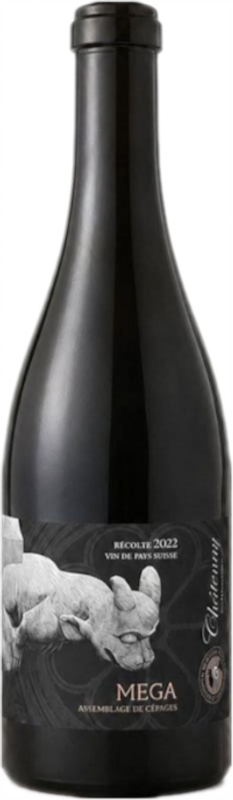 Bottiglia di MeGa Suisse Vin de Pays Suisse  di Caves Châtenay-Bouvier
