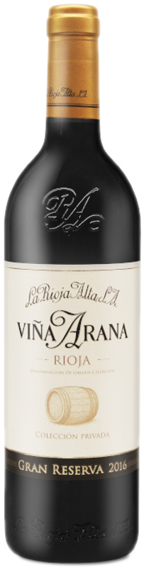 Flasche Viña Arana Gran Reserva DOC Rioja Colección privada von La Rioja Alta