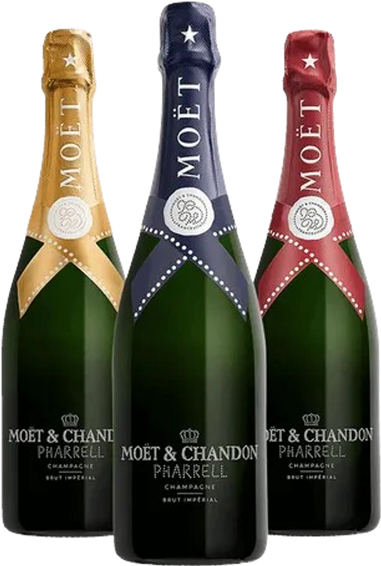 Bottiglia di Champagne Moët & Chandon x Pharrell Williams - Limited Edition Brut Impérial Moët & Chandon di Moët & Chandon