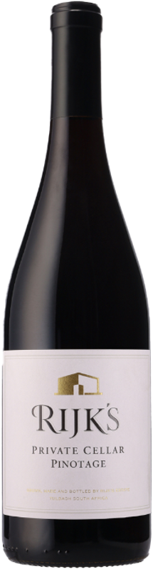Flasche Pinotage Private Cellar WO Tulbagh von Rijks Ridge Cellars