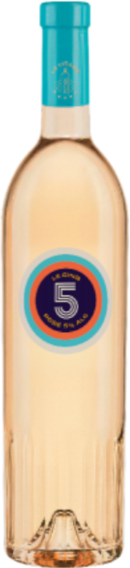 Flasche Le Virage Le Cinq Rosé 5% von Le Virage