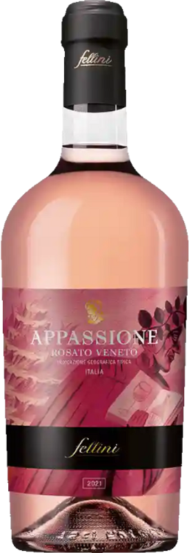 Bouteille de Fellini Appassione Rosato 2024 de SCHULER 1694