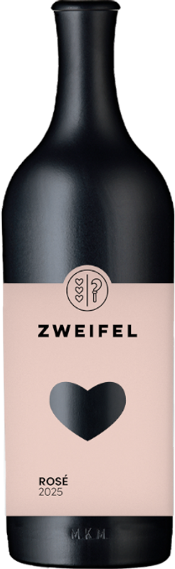 Flasche Rosé im Steinkrug VdP Zweifel Weine von Zweifel Weine