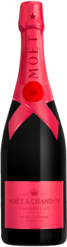 Flasche Moët & Chandon Rosé Champagne Impérial Holiday Season Limited Edition Moët & Chandon von Moët & Chandon