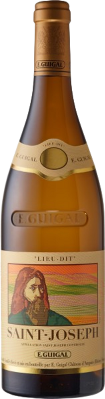 Flasche Saint Joseph lieu-dit blanc von Guigal