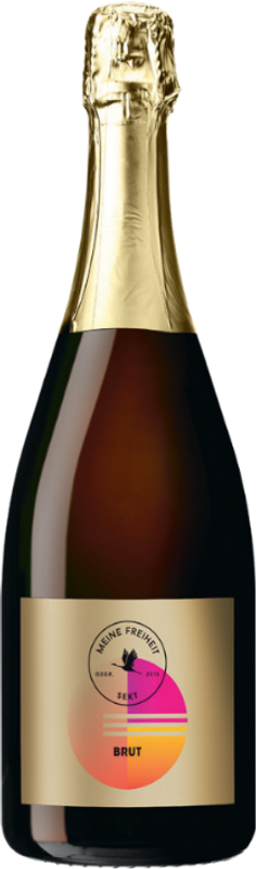 Bouteille de Rüdesheimer Berg Roseneck Riesling Sekt de SCHULER 1694