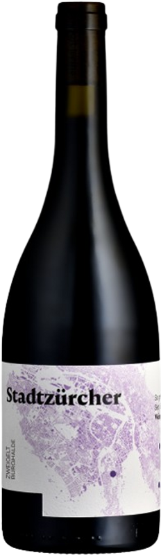 Flasche Stadtzürcher Zweigelt Burghalde AOC  von Weingut Landolt-Stadt Zürich