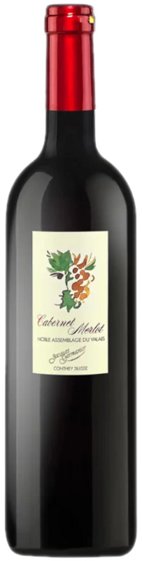 Flasche Cabernet Sauvignon Merlot Barrique von Jacques Germanier