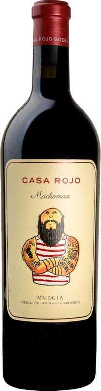 Flasche Macho Man Monastrell Tierra de Murcia IGP von Casa Rojo