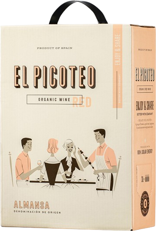 El Picoteo tinto Bodegas Piqueras - 2023 - Meseta, Spanien