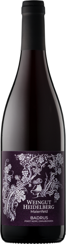 Flasche Heidelberg Pinot Noir Badrus AOC  von Weingut Heidelberg