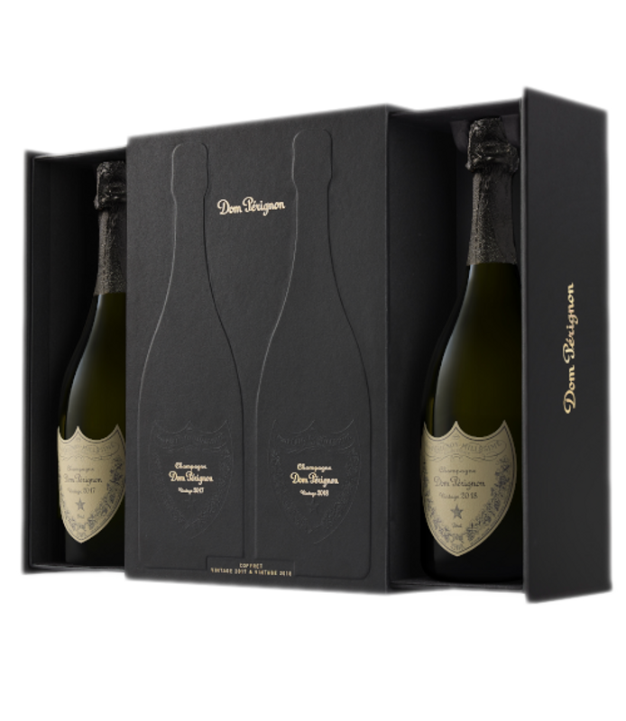 Flasche Dom Pérignon Blanc Vintage Duo 2017 & 2018 von Dom Pérignon