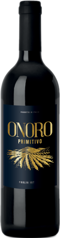 Bottiglia di Onoro Primitivo Puglia IGT  di Onoro