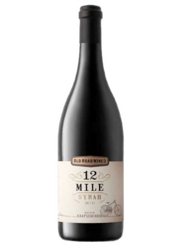 Flasche Old Road Wine 12 Mile Shiraz von Old Road Wine Company