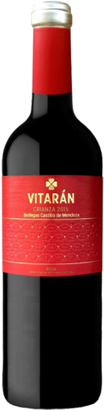 Flasche Rioja Crianza Vitaran DOCa Bodegas Castillo de Mendoza von Bodegas Castillo de Mendoza