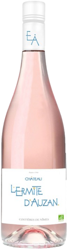 Flasche Auzan Rosé AOP Costières de Nîmes  von Château L'Ermitage