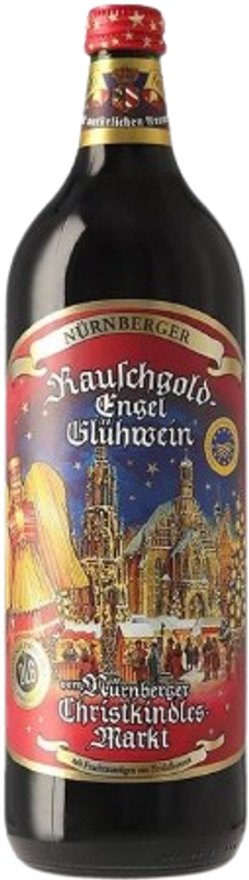 Bottiglia di Glühwein Rot Nürnberger Rauschgoldengel Europa di Nürnberger Christkindlesmarkt