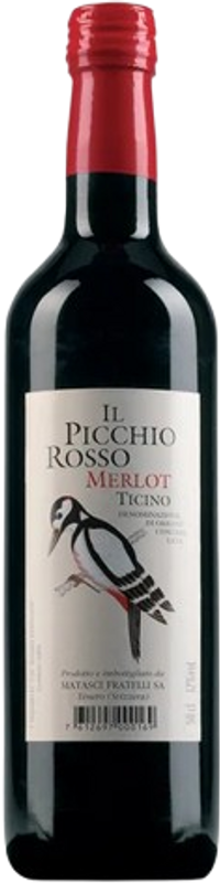 Bouteille de Merlot del Ticino DOC Il Picchio Rosso Matasci Vini de Matasci Vini