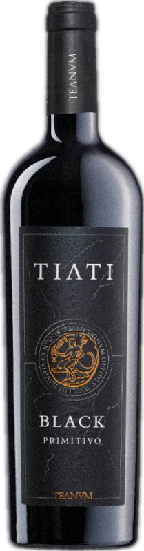 Flasche TIATI Primitivo Black von Cantine Teanum