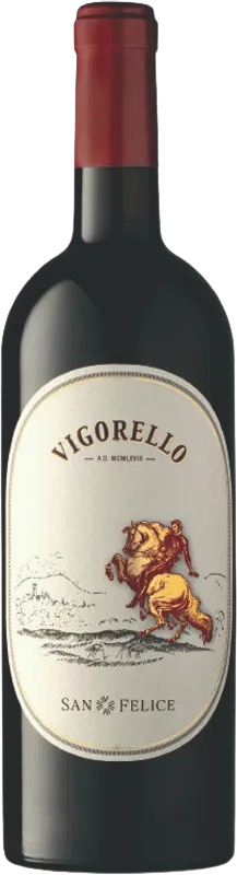 Bottiglia di Vigorello Rosso Toscana IGT San Felice di San Felice
