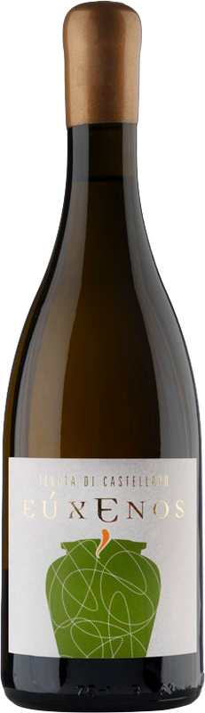 Bottiglia di Euxenos IGT Terre Siciliane Malvasia Castellaro Tenuta di Castellaro di Tenuta di Castellaro